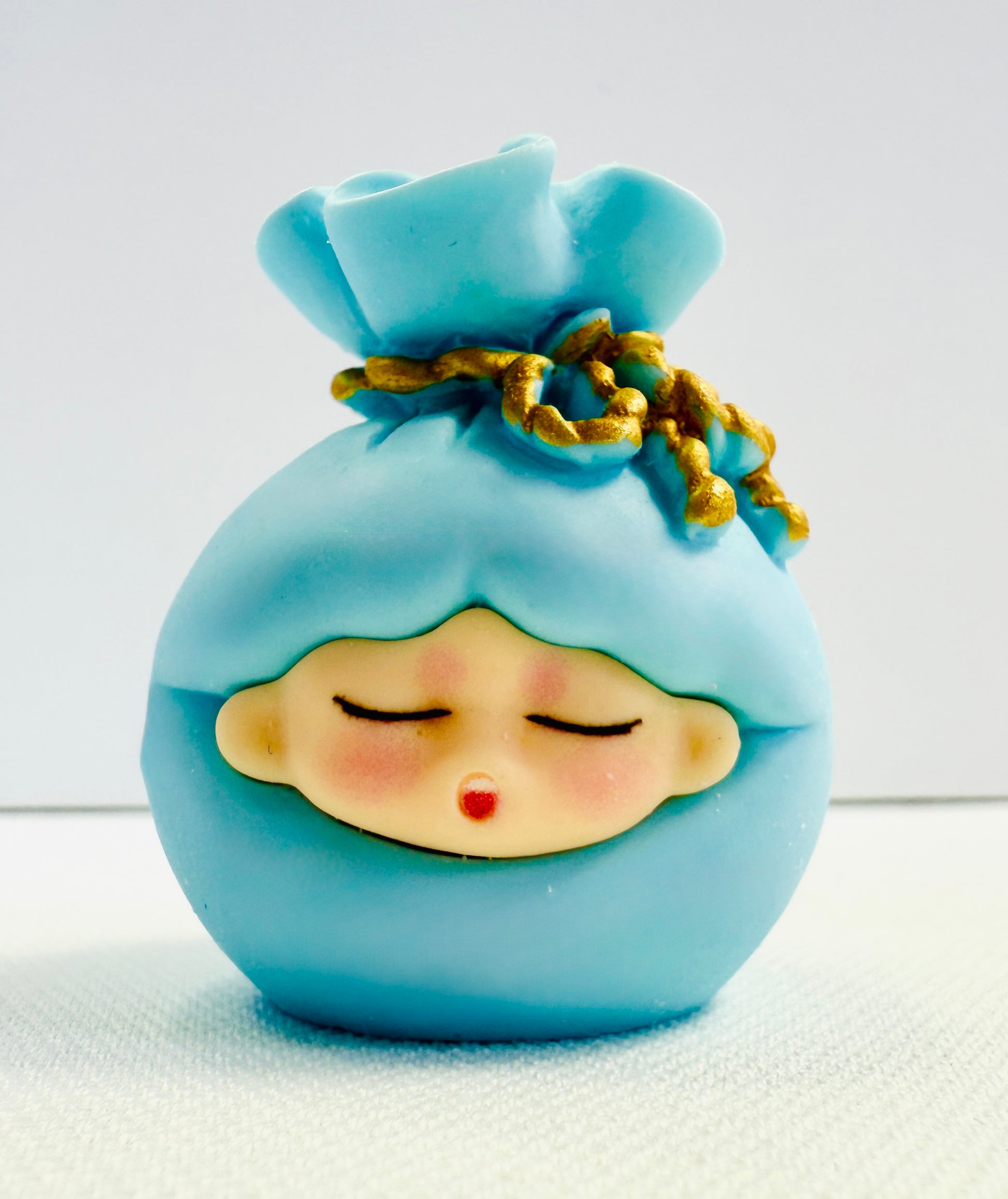 Glowin Resin Money Bag Kiki Figure Blessing Symbols Set 9 Pcs