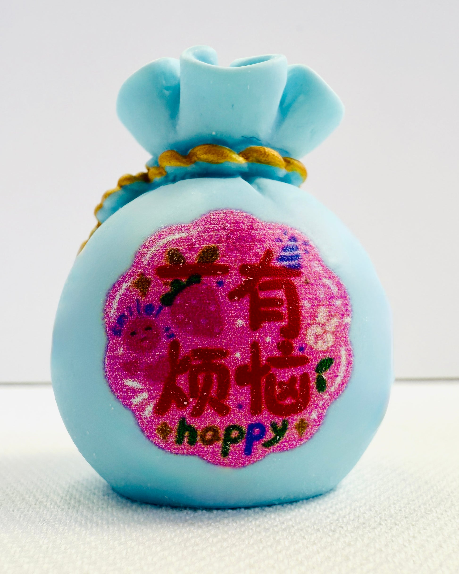 Glowin Resin Money Bag Kiki Figure Blessing Symbols Set 9 Pcs