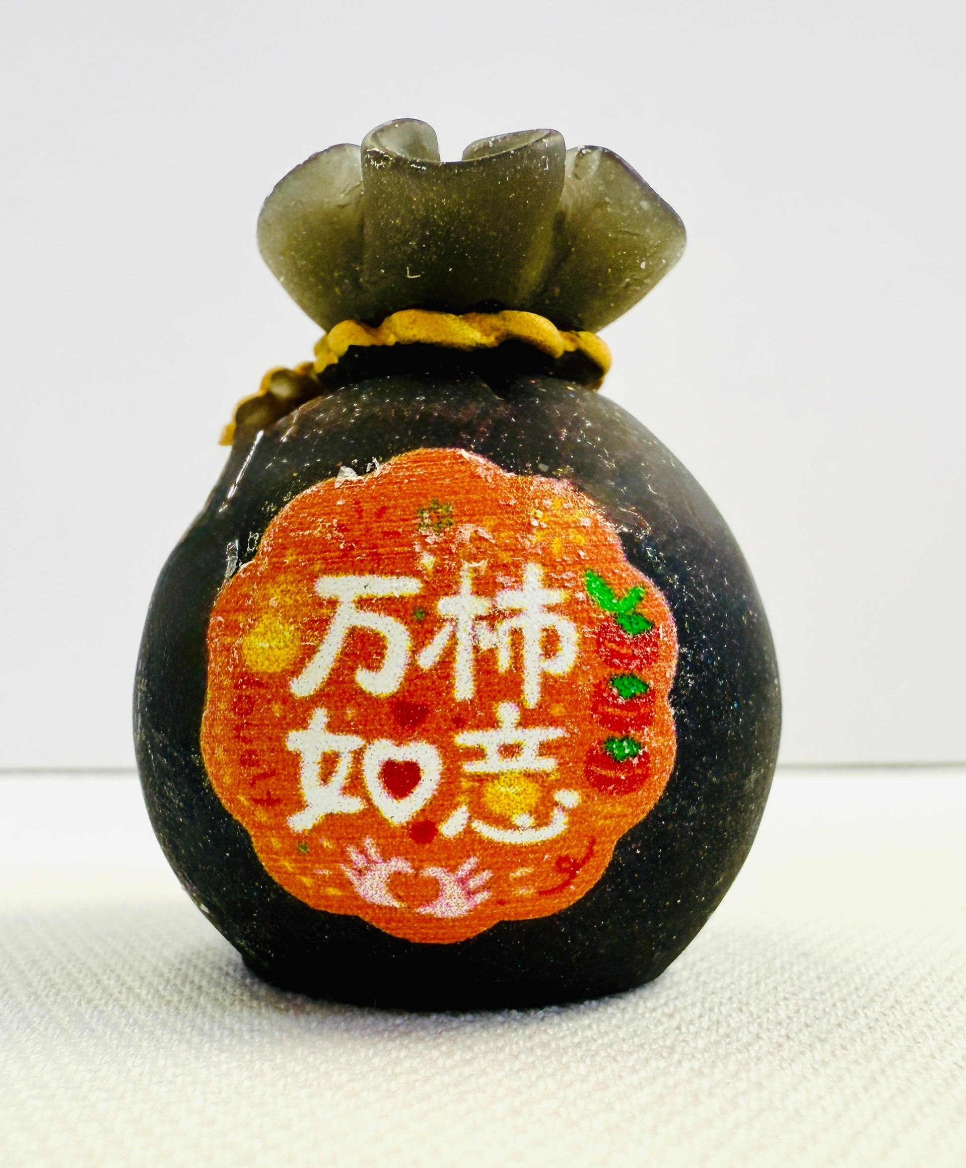 Glowin Resin Money Bag Kiki Figure Blessing Symbols Set 9 Pcs