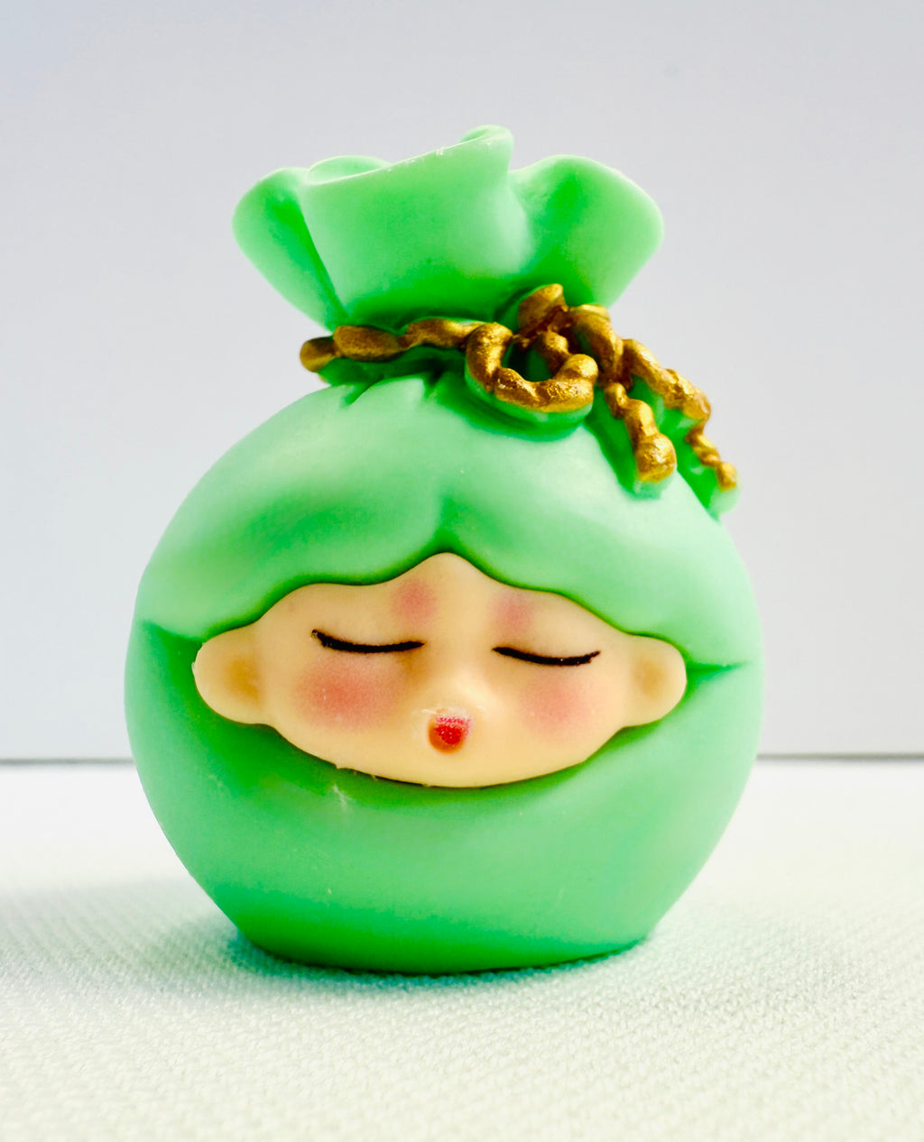 Glowin Resin Money Bag Kiki Figure Blessing Symbols Set 9 Pcs