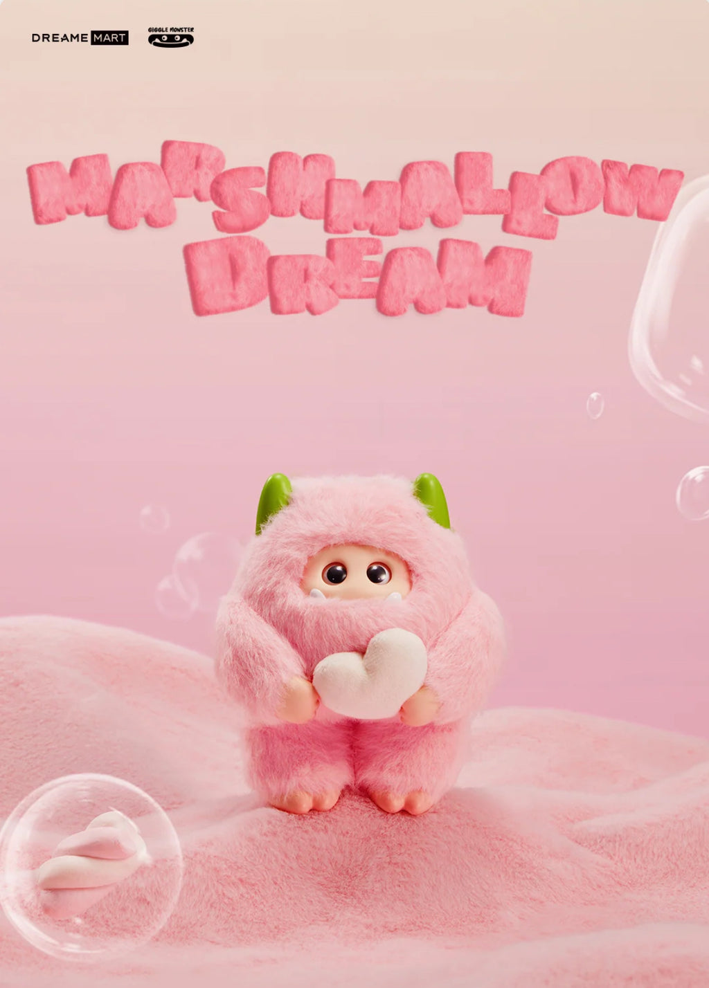 GIGGLE MONSTER Marshmallow Dreams Series Vinyl Plush Blind Boxes