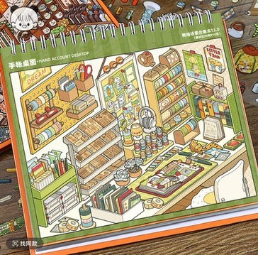 **TIRADO** Scenic Sticker Collection – Build Your Own Miniature World