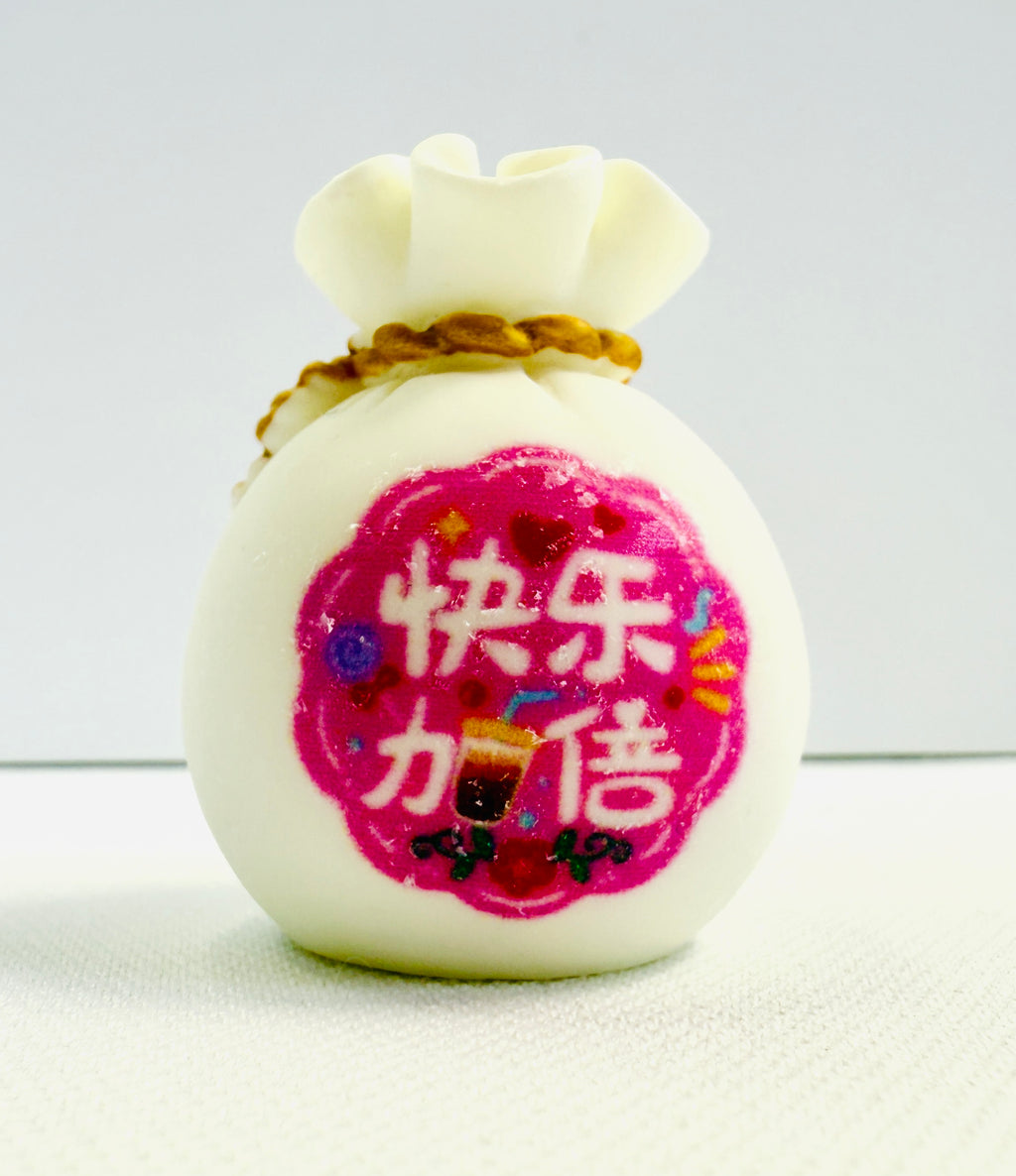 Glowin Resin Money Bag Kiki Figure Blessing Symbols Set 9 Pcs