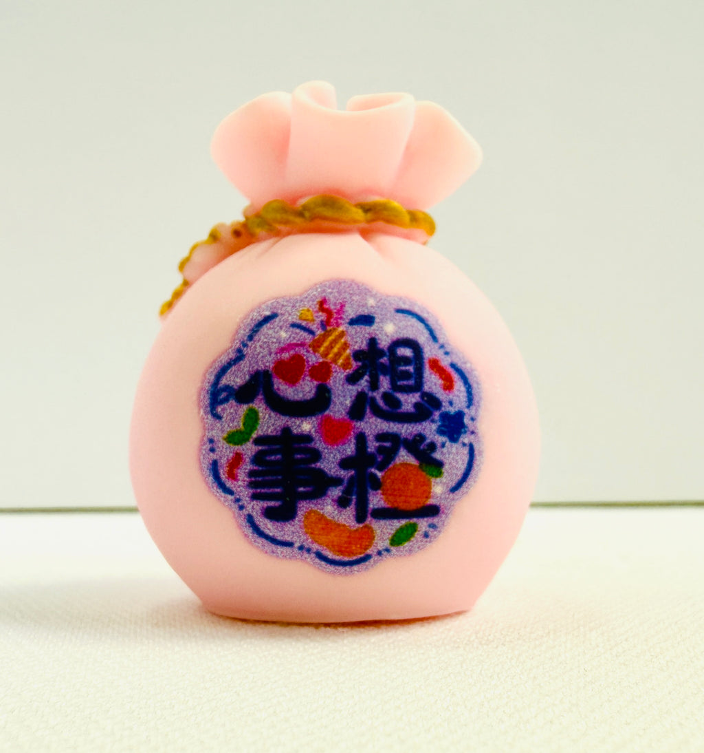 Glowin Resin Money Bag Kiki Figure Blessing Symbols Set 9 Pcs