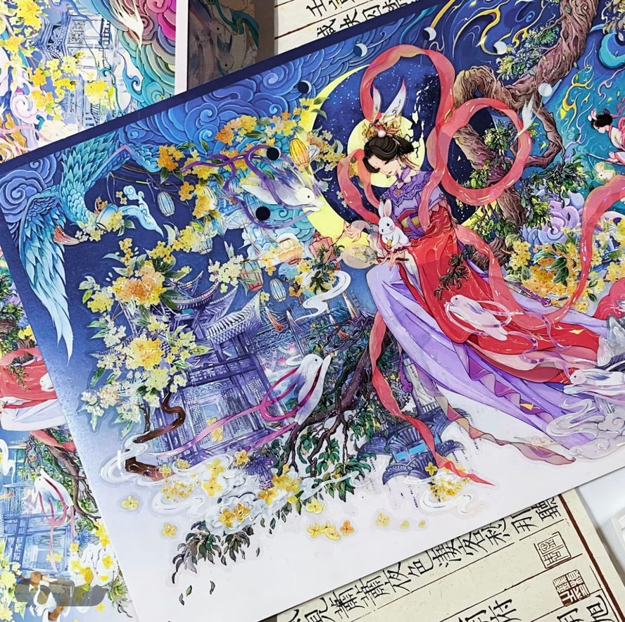 Dream Land Sets - Ethereal Scene Sticker Pack
