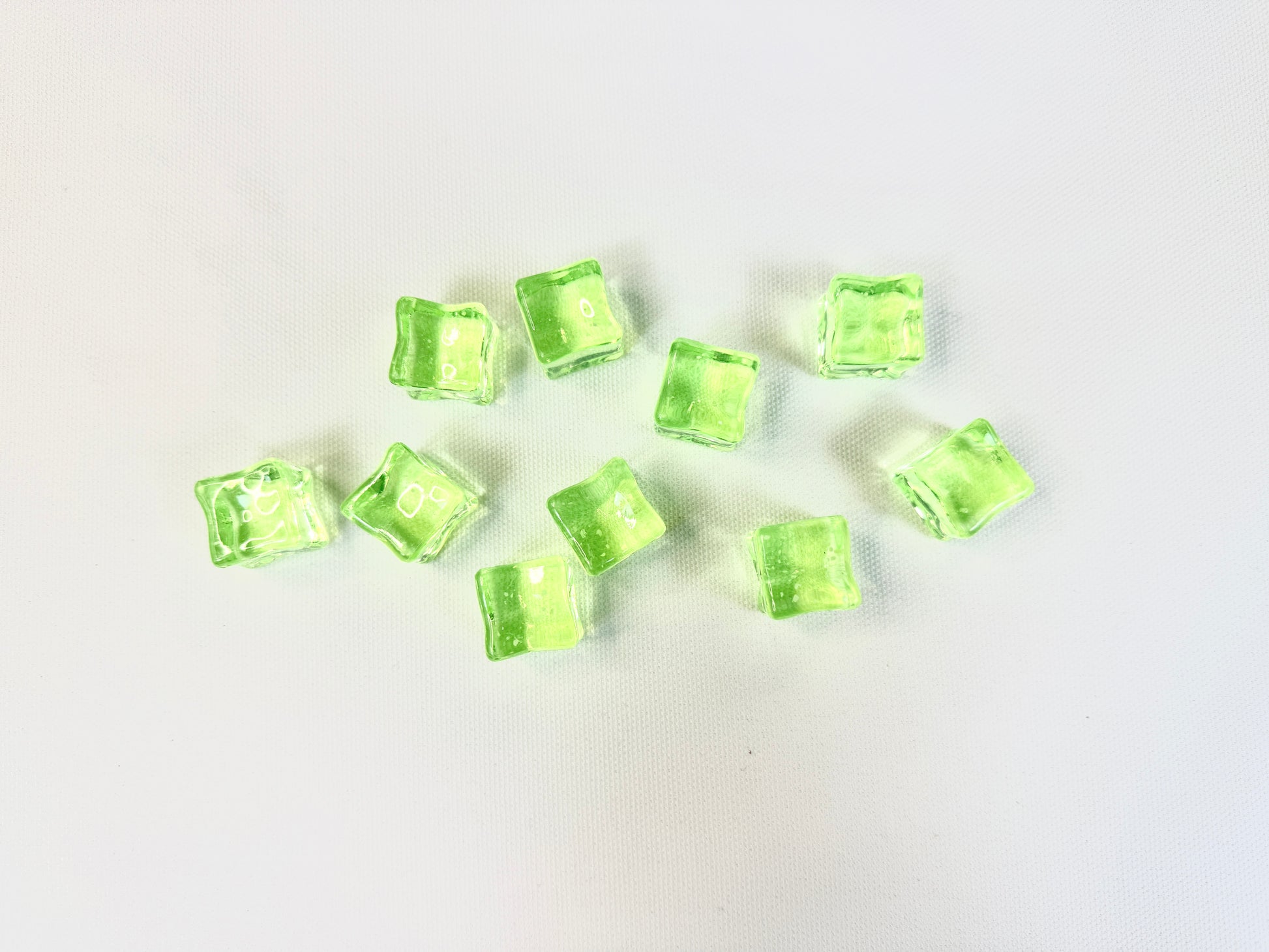 The Lake in the Forest Glowin Resin Fake Ice Cubes - Boss 56 Packs Realistic Acrylic Decorative Props for DIY Crafts Vases & Home Decor - Reusable & Colorful