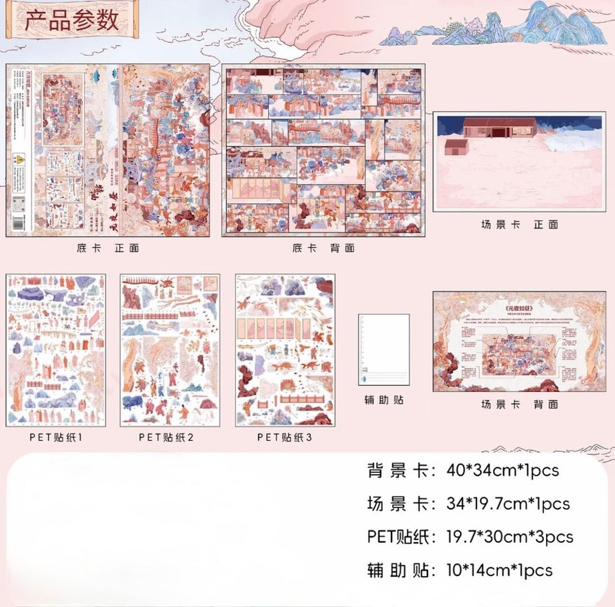Featuring Architecture & Opulent Interiors - Ethereal Scene Sticker Pack