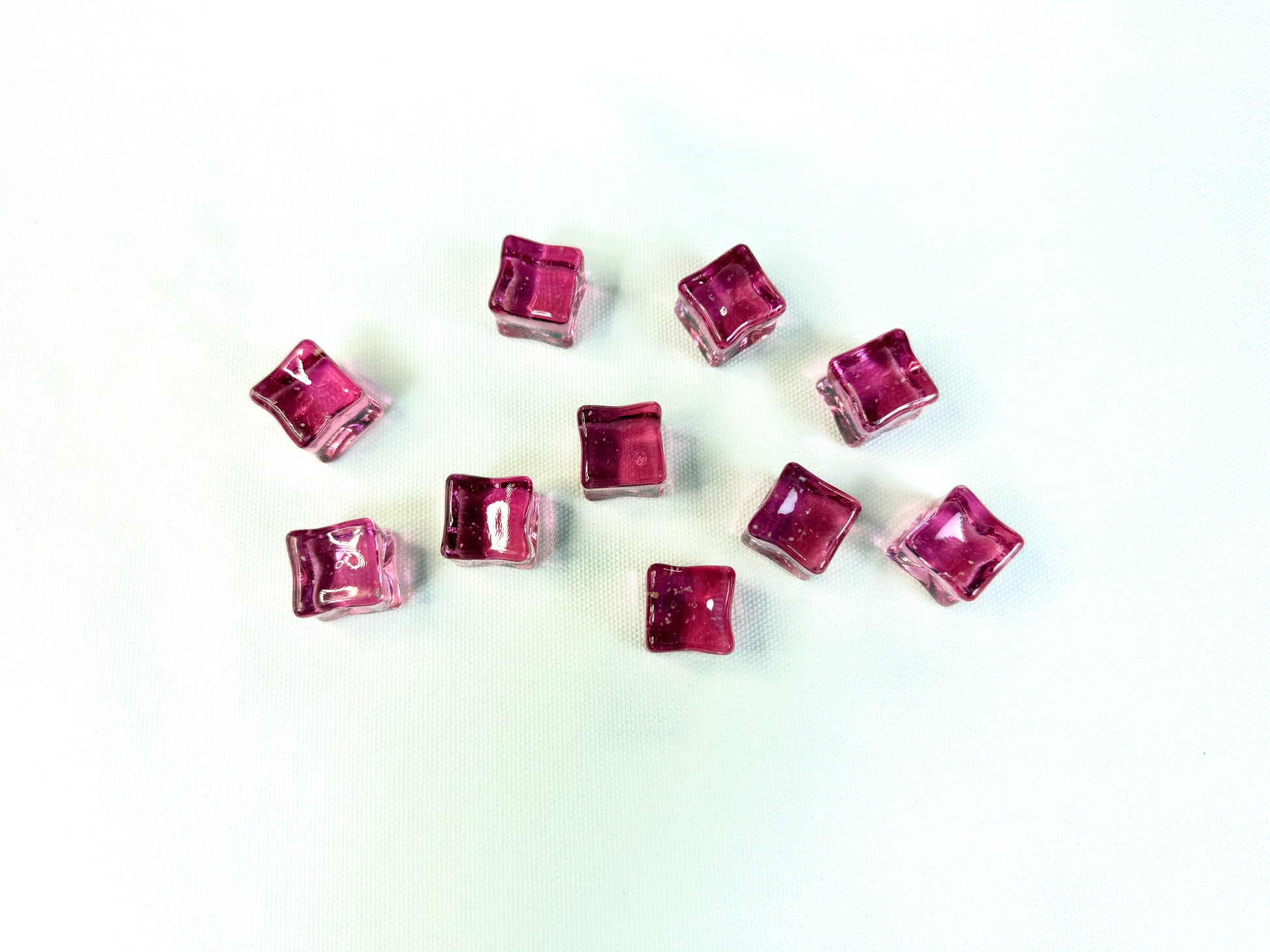 The Mystery of Secret Glowin Resin Fake Ice Cubes - Boss 56 Packs Realistic Acrylic Decorative Props for DIY Crafts Vases & Home Decor - Reusable & Colorful