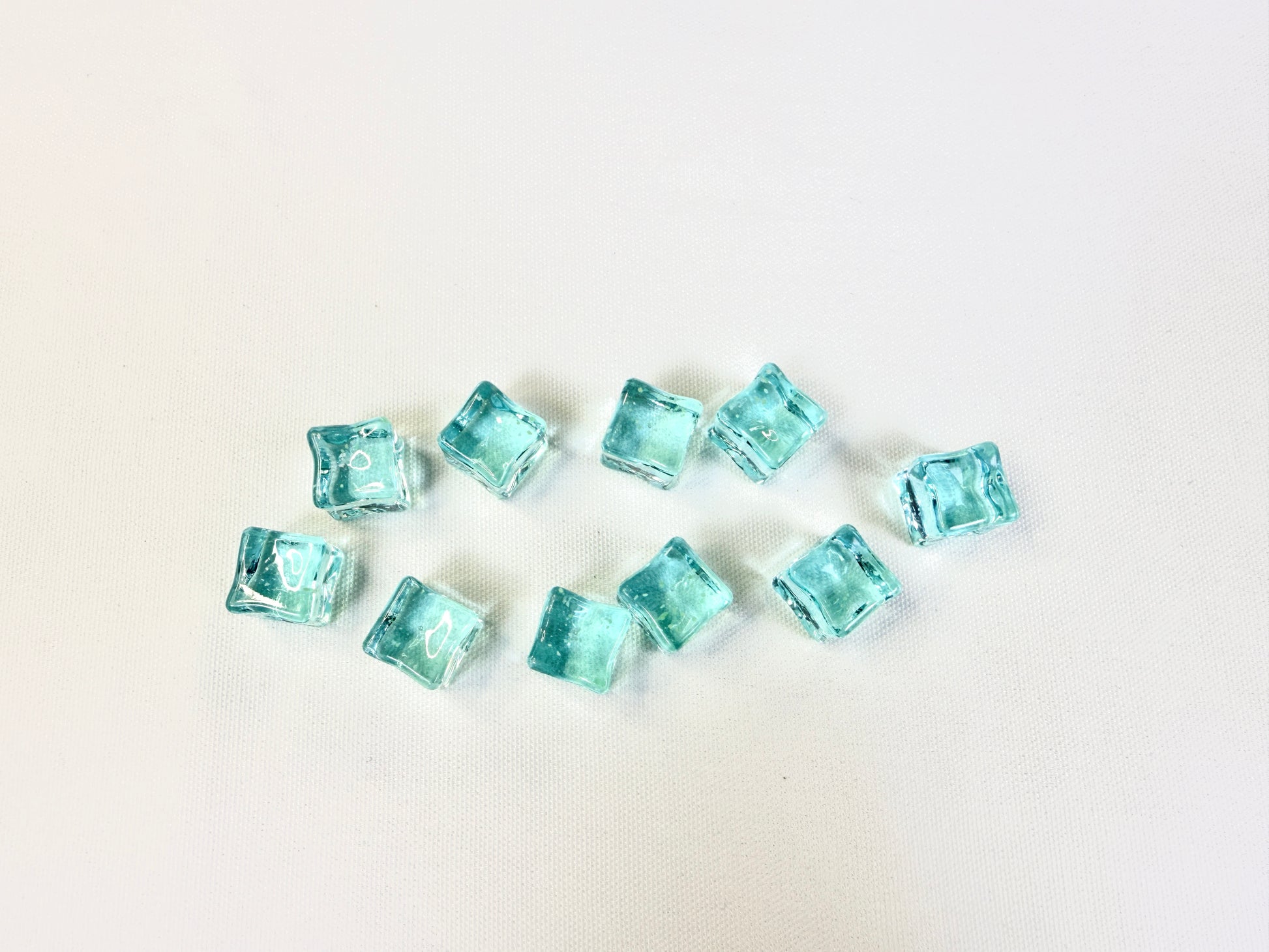 Ocean Theory Glowin Resin Fake Ice Cubes - Boss 56 Packs Realistic Acrylic Decorative Props for DIY Crafts Vases & Home Decor - Reusable & Colorful