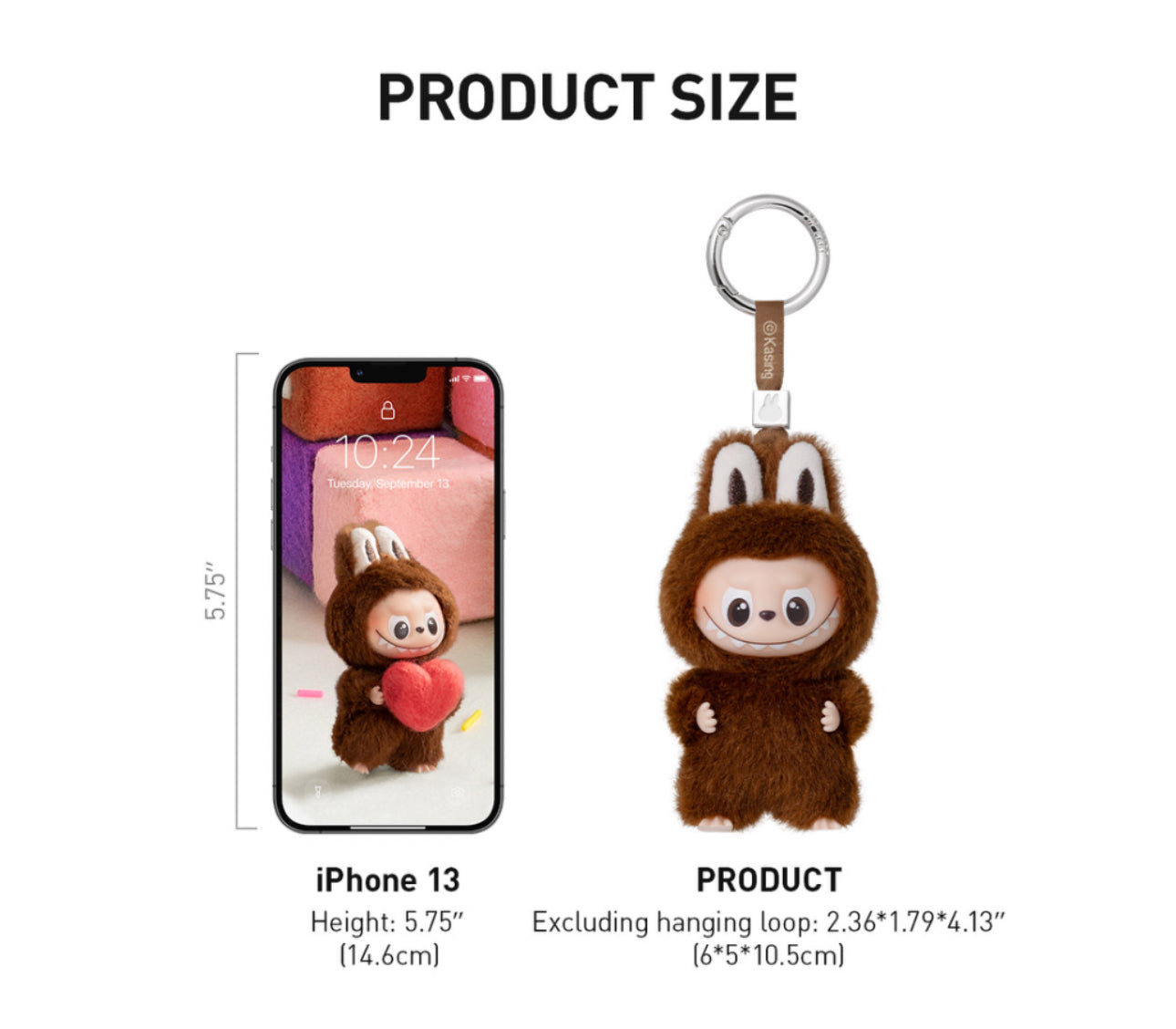 Pop Mart Labubu The Monsters Pin for Love Series Vinyl Plush Pendant (A-M)  (14 Blind Box)