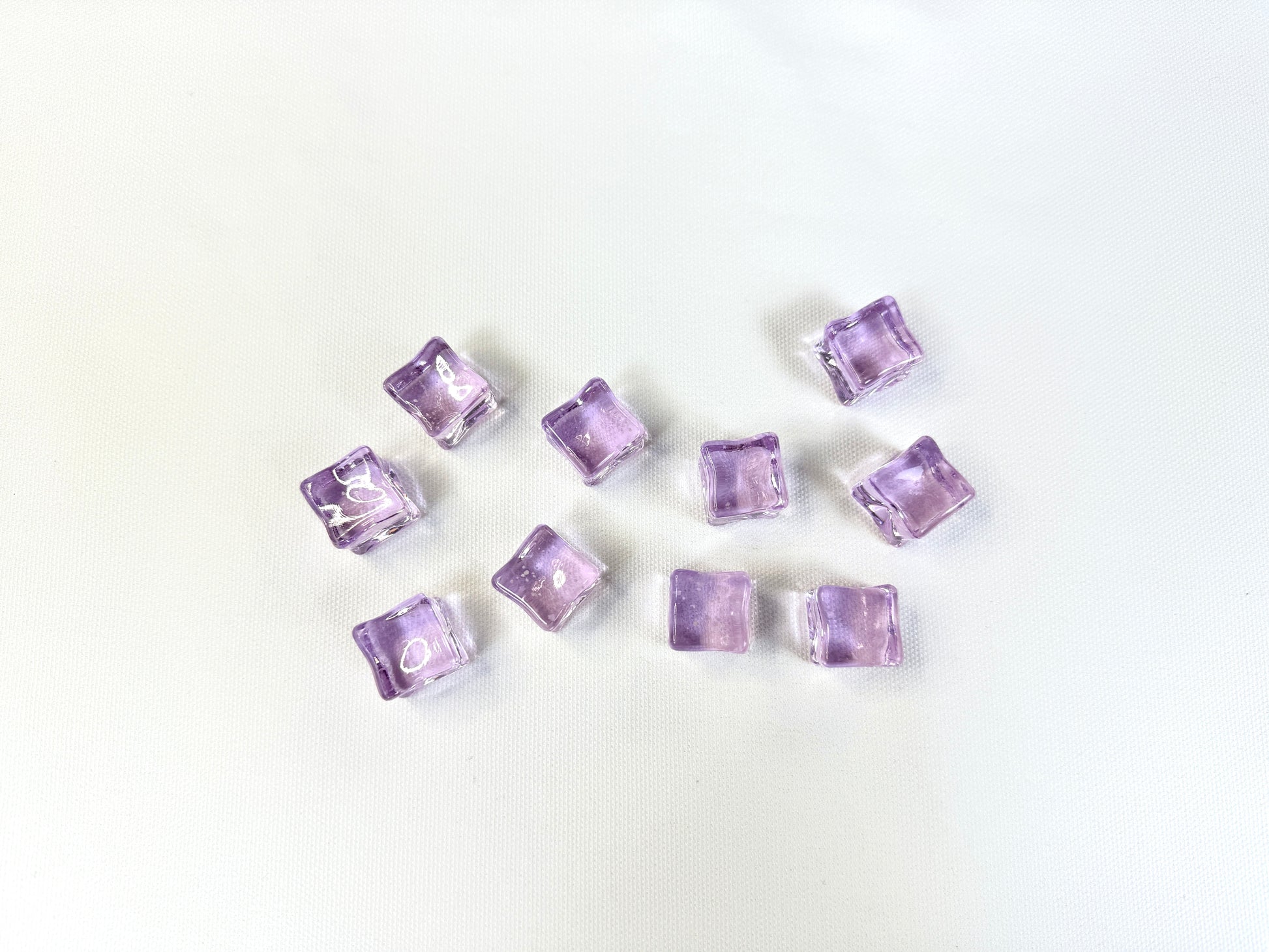The Mystery of Secret Glowin Resin Fake Ice Cubes - Boss 56 Packs Realistic Acrylic Decorative Props for DIY Crafts Vases & Home Decor - Reusable & Colorful