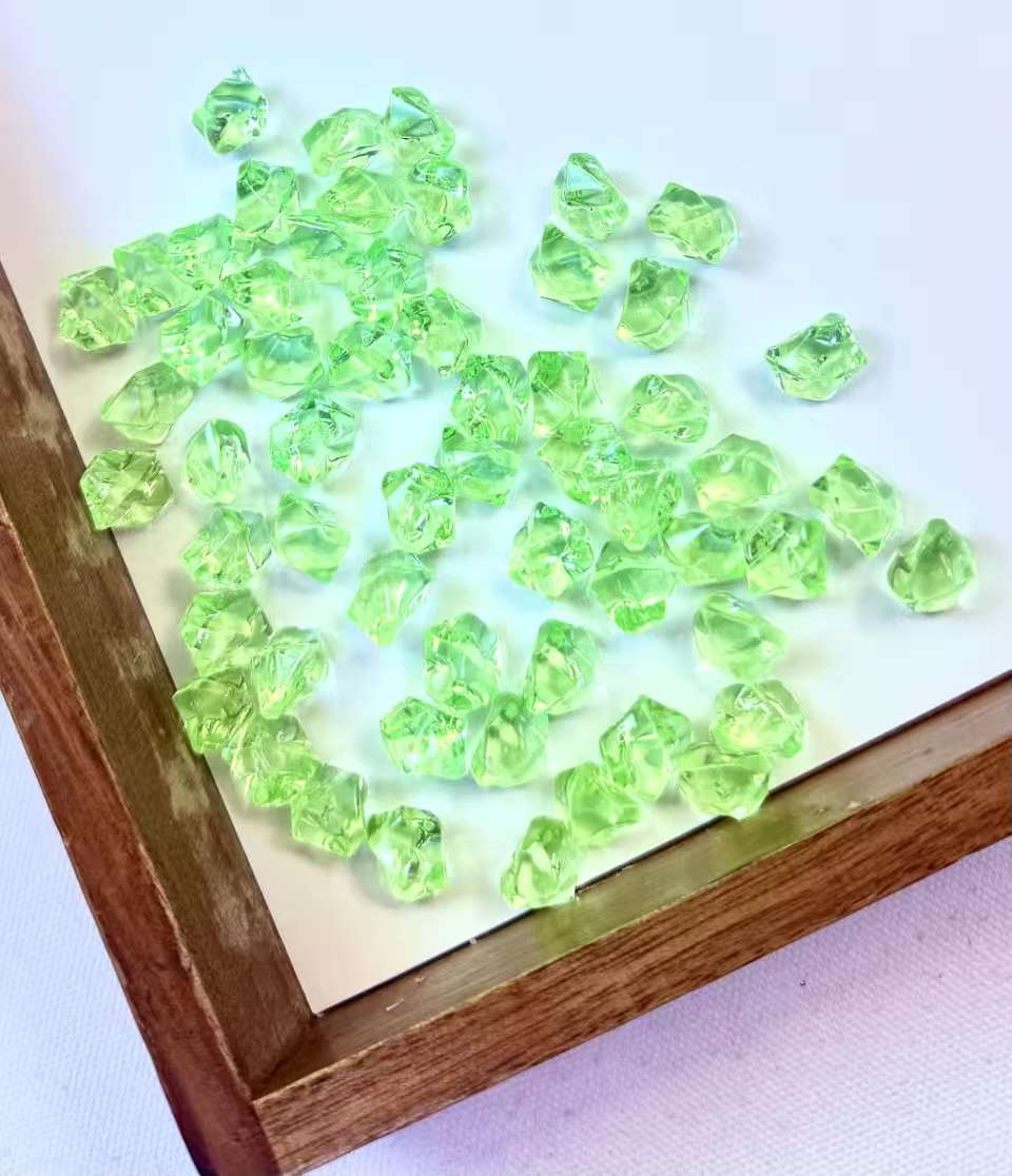 2026 New Crush Ice Set1 – Make Your DIY Shine Day & Night! Cute Acrylic Decor for Parties, Gifts