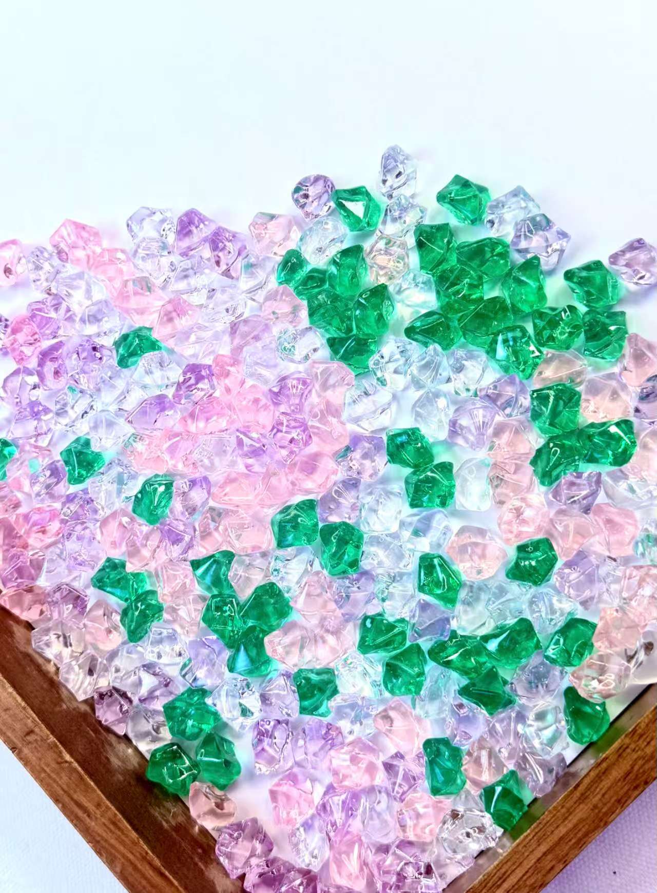 2026 New Crush Ice Set2 – Make Your DIY Shine Day & Night! Cute Acrylic Decor for Parties, Gifts