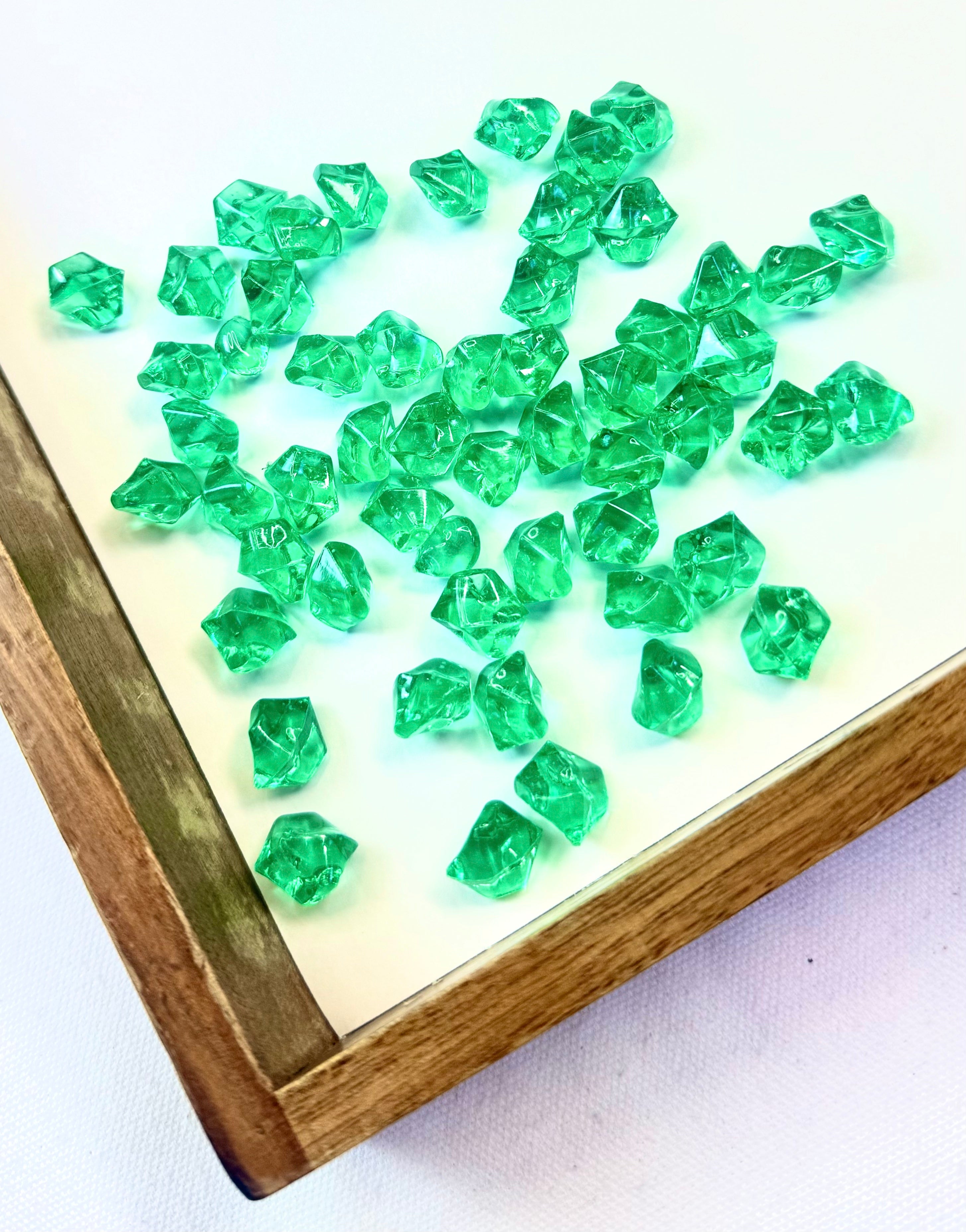 2026 New Crush Ice Set2 – Make Your DIY Shine Day & Night! Cute Acrylic Decor for Parties, Gifts