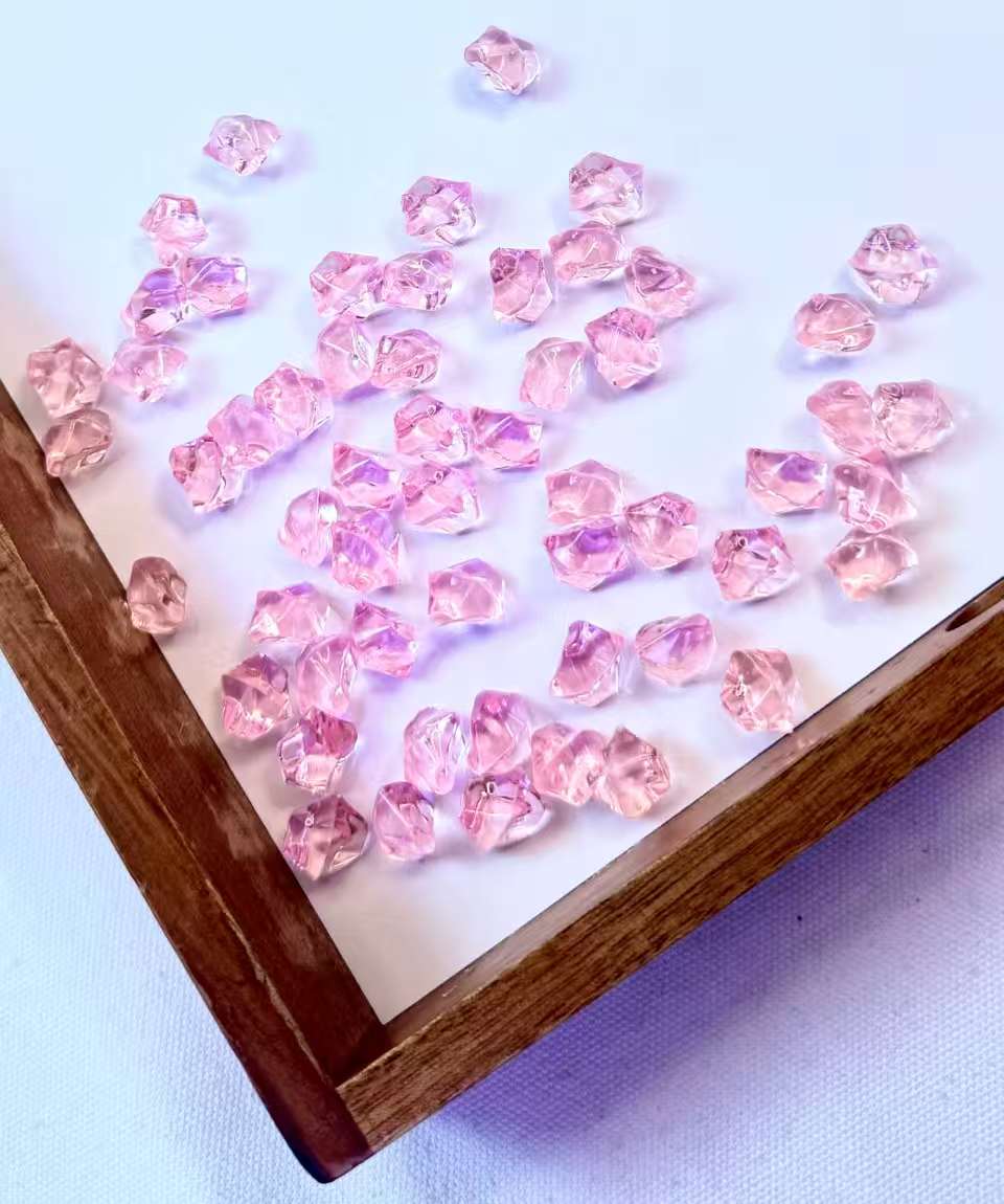 2026 New Crush Ice Set2 – Make Your DIY Shine Day & Night! Cute Acrylic Decor for Parties, Gifts