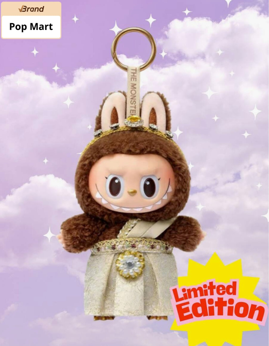 AUTHENTIC POP MART LABUBU - GOOD LUCK TO YOU (Thailand Exclusive)(Limited Edition) Vinyl Plush